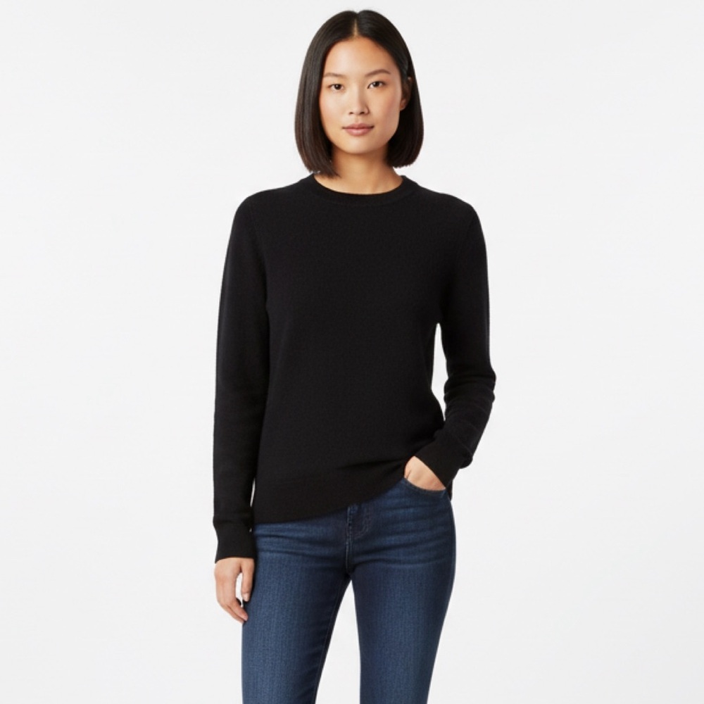 Michael Kors Collection Black Cashmere Pullover